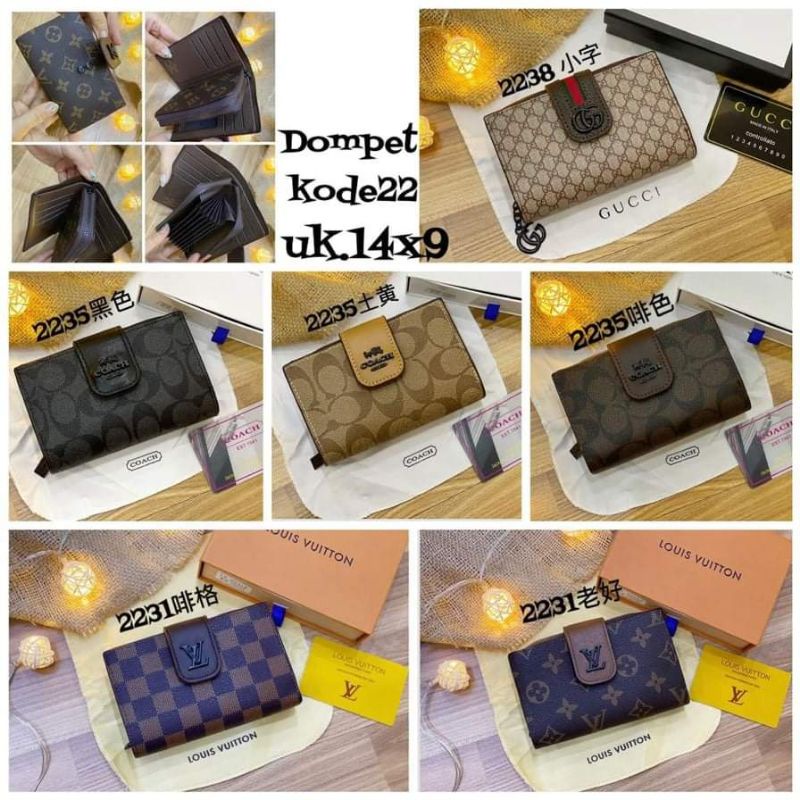 BEST SELLER aneka dompet lidah dan dompet kartu import free box