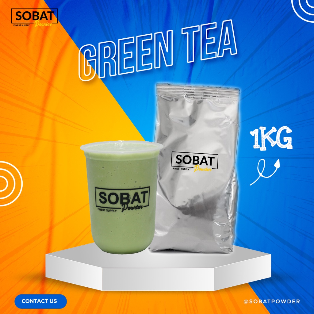 

Greentea Powder premium 1kg | serbuk premium