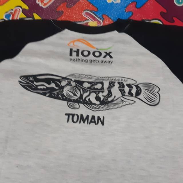 Kaos-tshirt mancing hoox snakehead