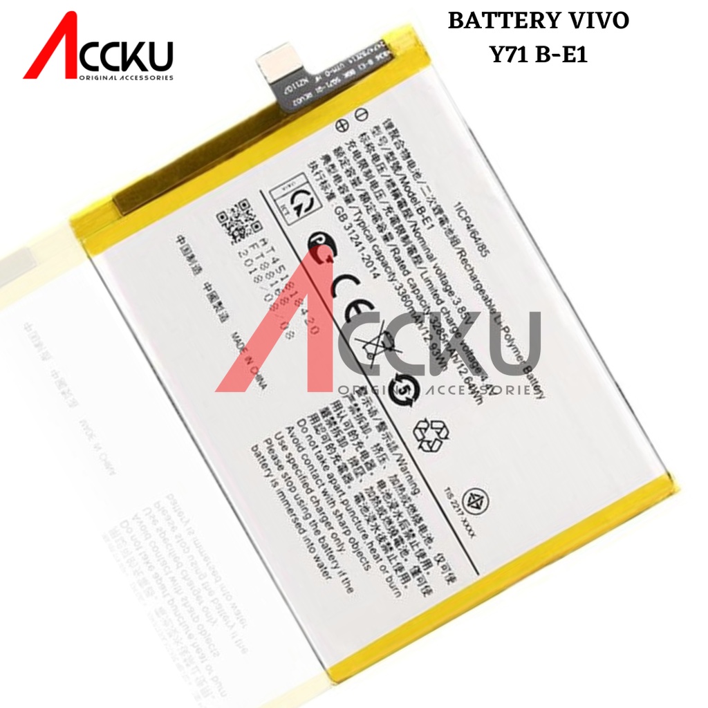 BATTERY VIVO Y71 BATERAI VIVO B-E1 Y71 ORIGINAL BE1