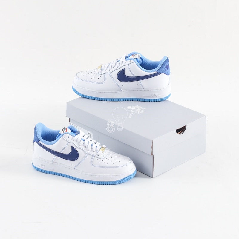 Air Force 1 Low First Use White University Blue