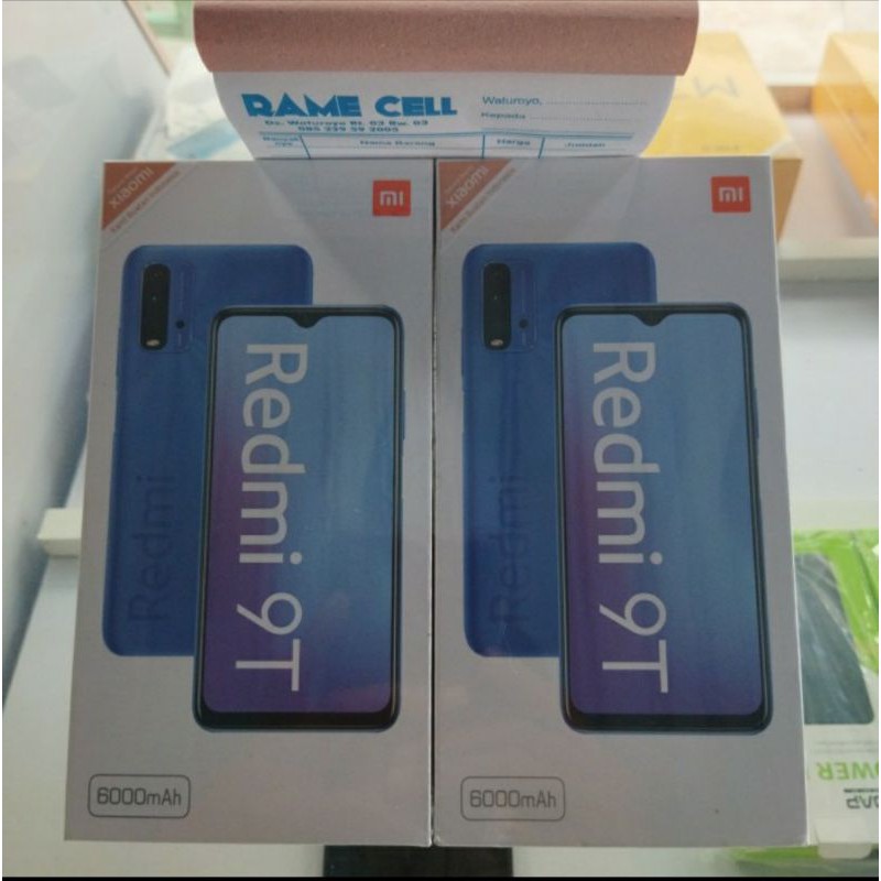 Xiaomi Redmi 9T Ram 4/64 &a   mp; Ram 6/128 Garansi Resmi Tam | Shopee Indonesia