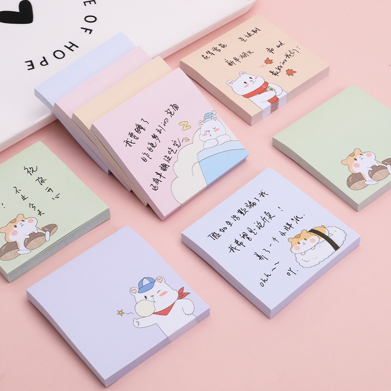 

ATM.Medan Sticky Notes Hamster/Beruang/Bear Memo Lucu