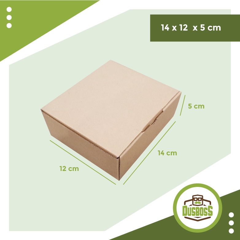 

Kardus 14 x 12 x 5 cm....Die Cut kotak aksesoris-dll model box pizza