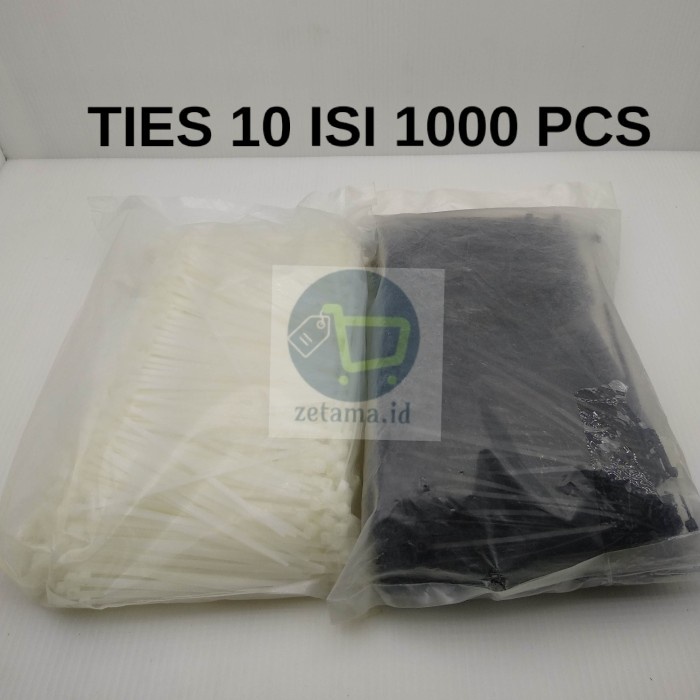 

ORGANIZER-DOCUMENT- KABEL TIES 10CM ISI 1000PCS PUTIH - PUTIH -DOCUMENT-ORGANIZER.