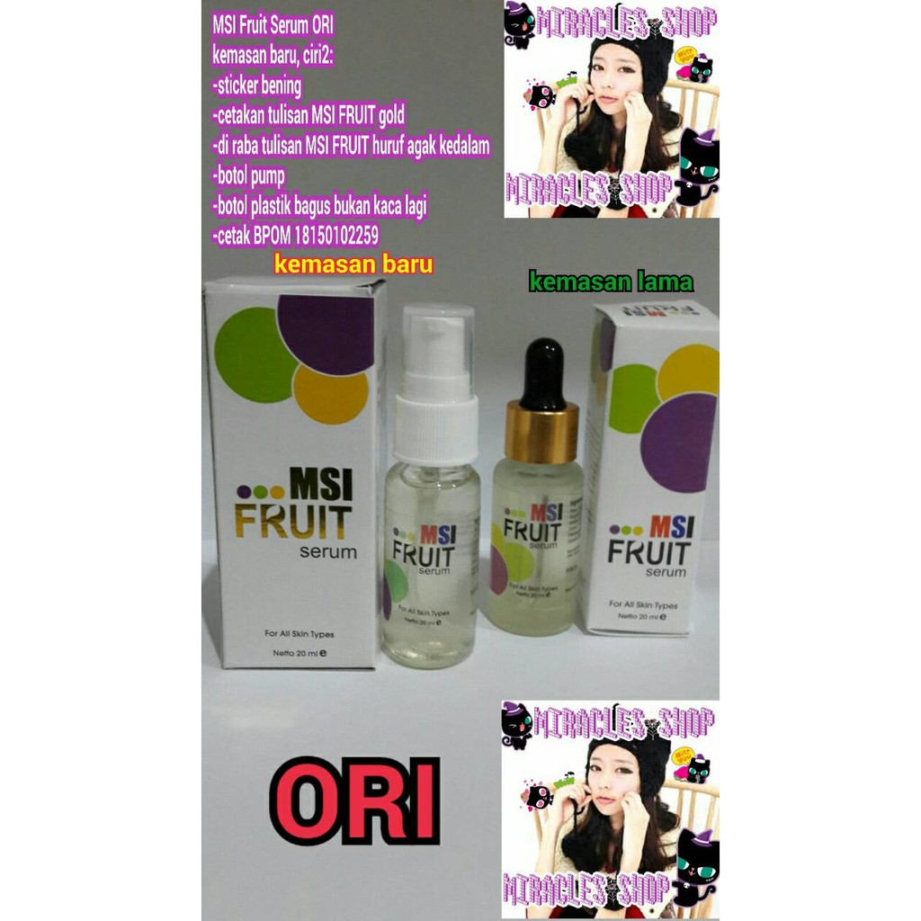 MSI Fruit Serum - Stem Cell