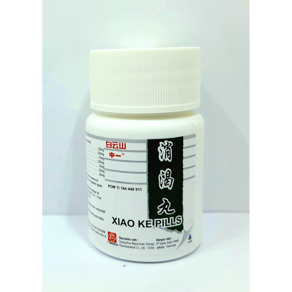 XIAO KE PILLS - obat diabetes penurun gula darah