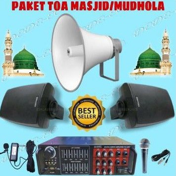 Paket Sound System Toa Masjid Atau Mushola 2 Speaker indoor Bmb