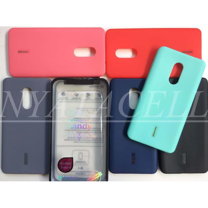 NEW CASE SPOTLITE CANDY XIAOMI REDMI NOTE 4 SOFTCASE/DOFF/SOFTSHELL/PRO MILENIA