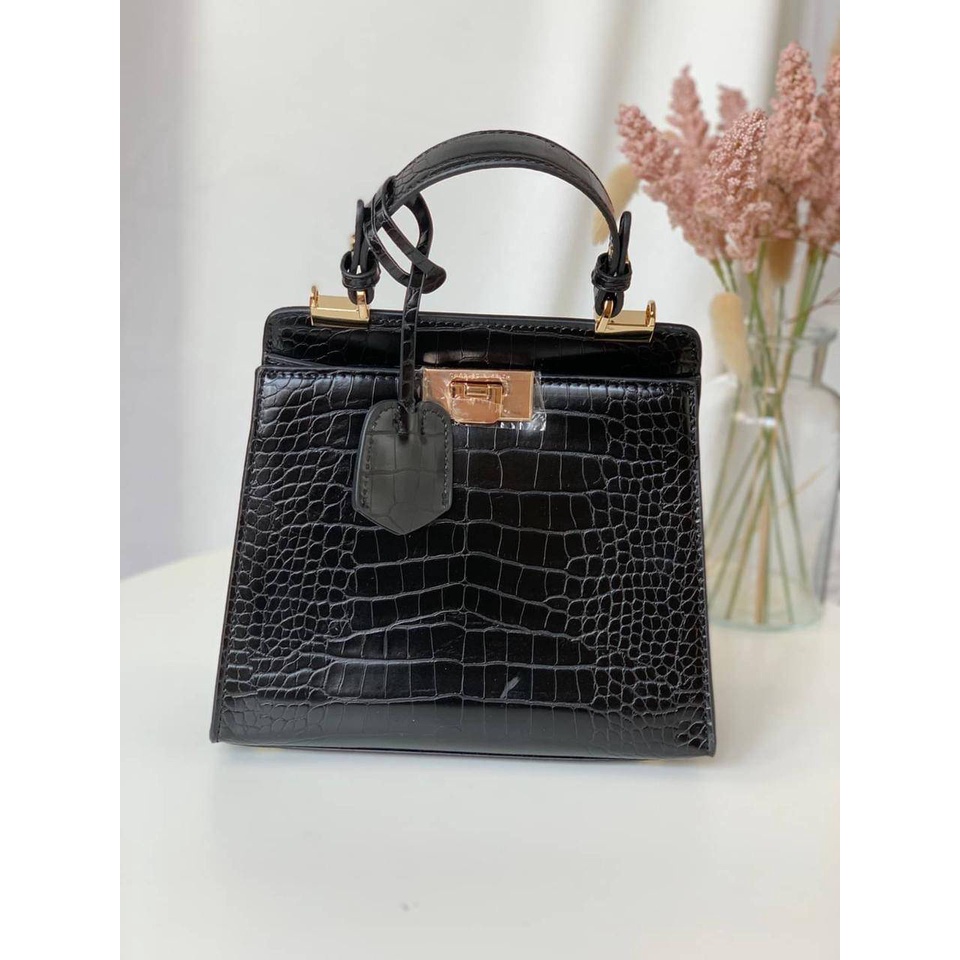 [COD] TAS TOP HANDLE WANITA | TAS BAG WANITA CNK CK611 MINI PUSH LOCK SUPER HI ORI PREMIUM IMPORT | 
