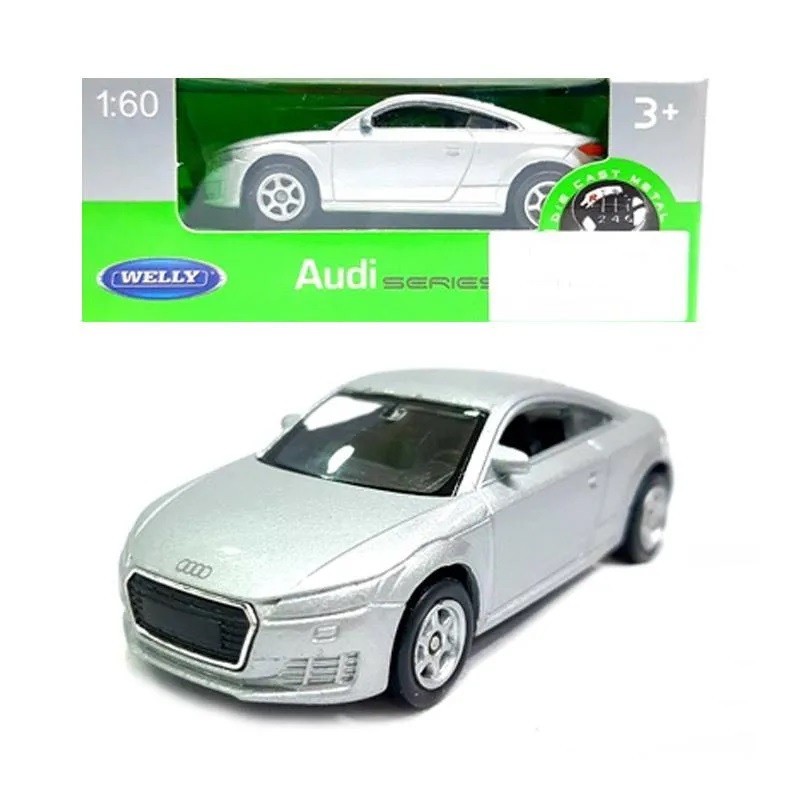 Welly Nex 1:60 - Audi TT Coupe, Silver