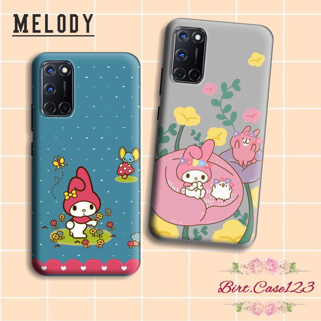 Softcase MELODY Oppo A3s A1k A5 A9 2020 A7 F9 A5s A31 A52 A92 A37 A53 A83 F1s F11 Pro Reno 2 2zBC746