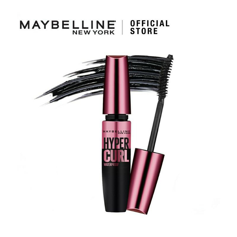 Maybelline Hypercurl Maskara Waterproof Original