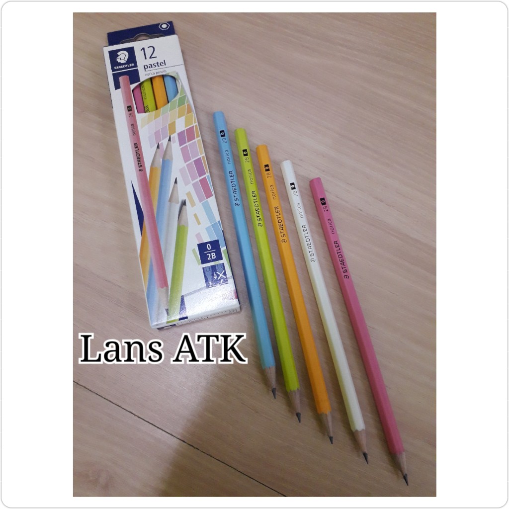 

Pensil 2B Staedtler Norica Pastel