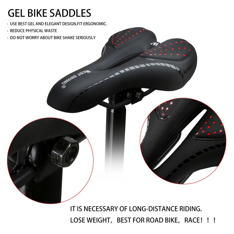 Sadel Sepeda MTB - Sadel Sepeda Empuk - Sadel Sepeda Seli - Sadel Sepeda lipat - Sadel MTB