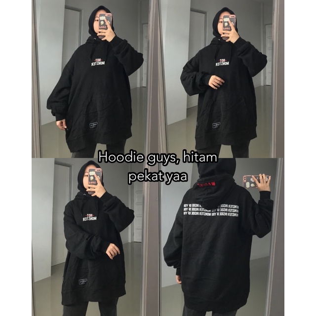 PART I SWEATER OVERSIZE/ CREWNECK THRIFT / PART 2 / SWEATER THRIFT / SWEATER OVERSIZE LENGAN BALON-Ld124 P76 hoodie