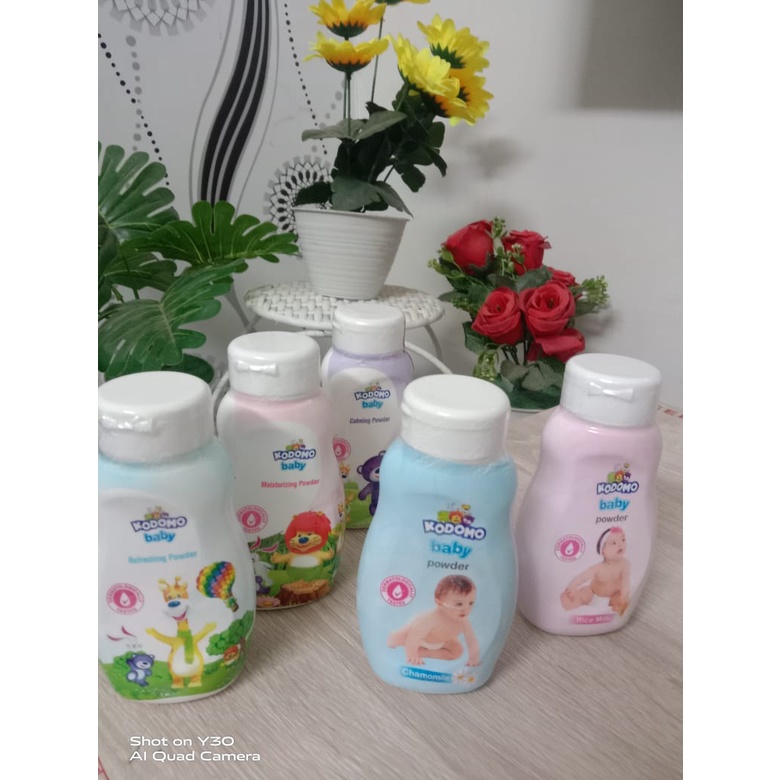 KODOMO BEDAK BAYI KODOMO BOTOL 50 GRAM / KODOMO BABY POWDER BOTOL 50 GRAM