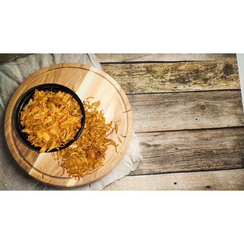 

Bawang goreng asli tanpa campuran/ original