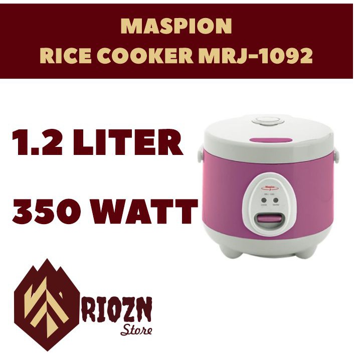 MASPION - RICE COOKER MRJ-1092