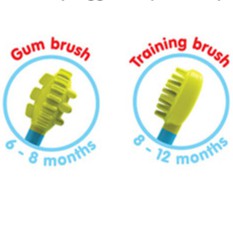 Baby Safe Gum Massage Tooth Brush Sikat Gigi Bayi TB003