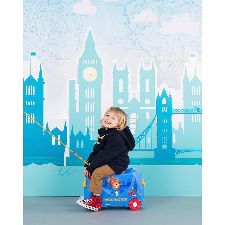 TRUNKI Paddington Luggage Ride On Koper Anak