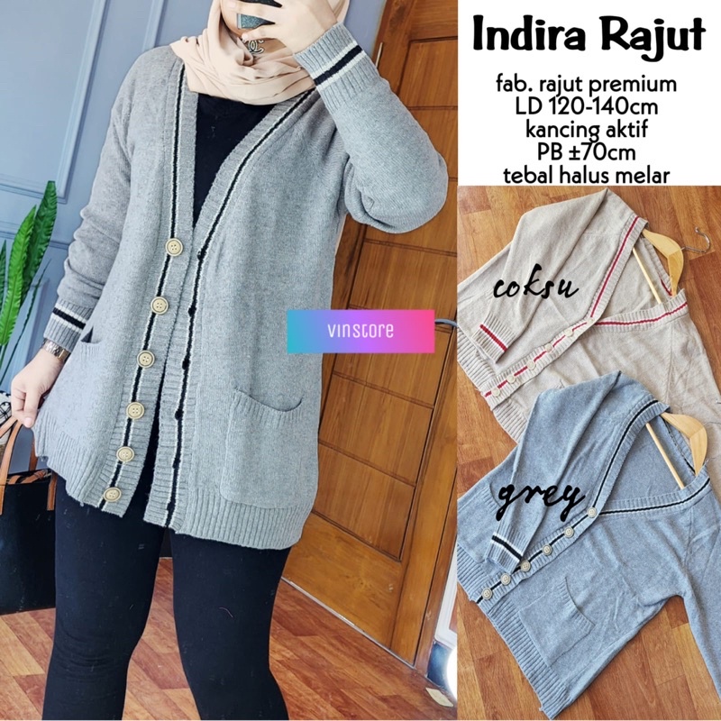 INDIRA RAJUT TOP   BY VINSTORE @alvn