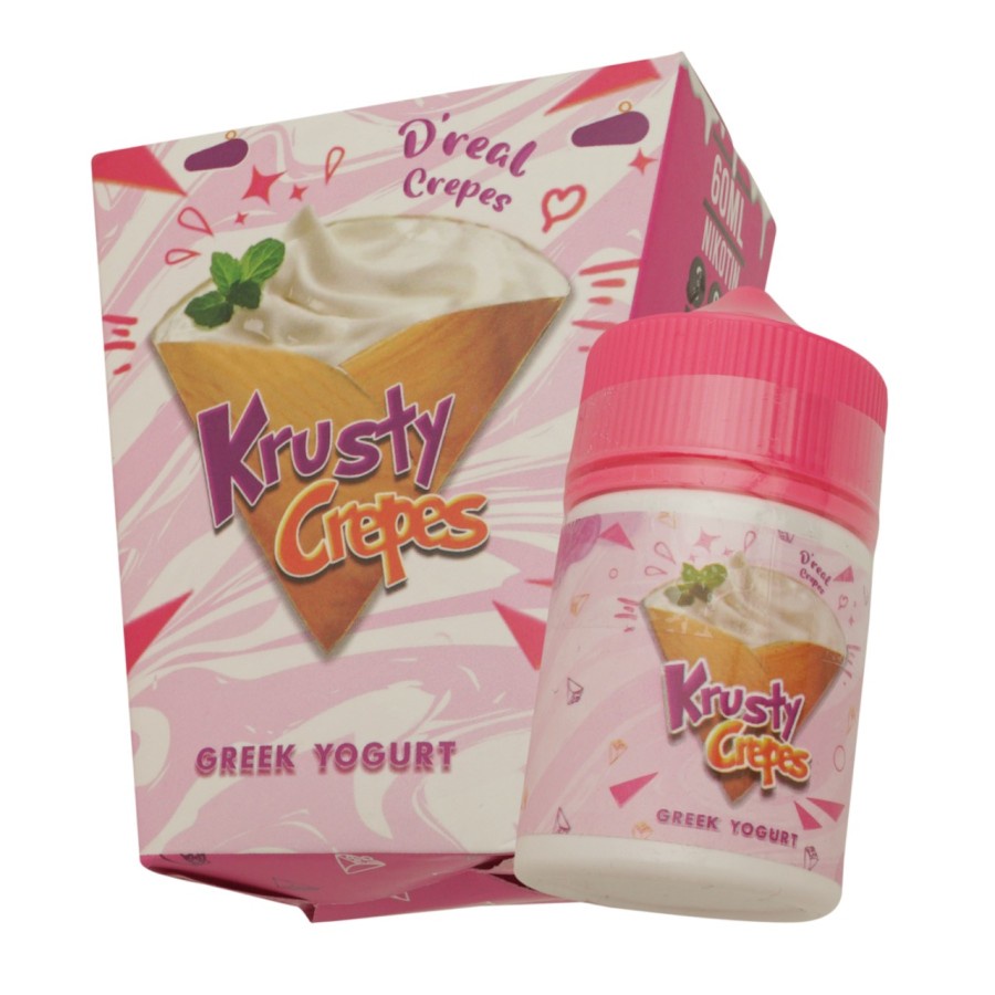 Krusty Crepes V3 Greek Yogurt 60ML by Dianna Dee x Java Juice