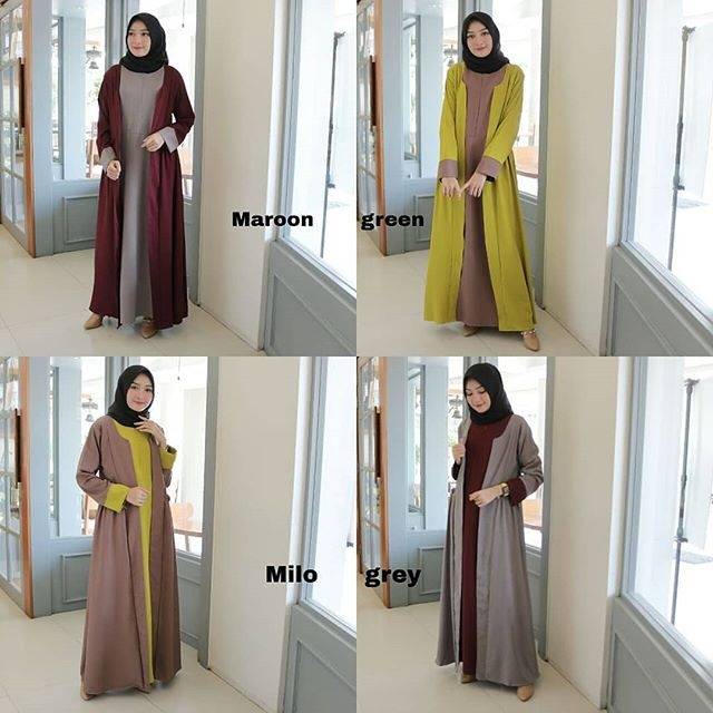 Andara Maxy, DRESS MUSLIM, baju wanita, baju gamis, dress, gamis, Baju gamis, fashion wanita