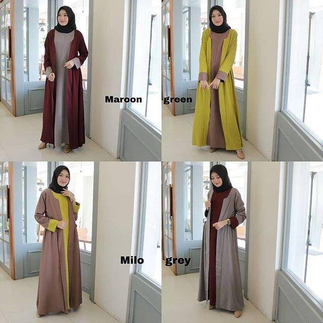 Andara Maxy, DRESS MUSLIM, baju wanita, baju gamis, dress, gamis, Baju gamis, fashion wanita