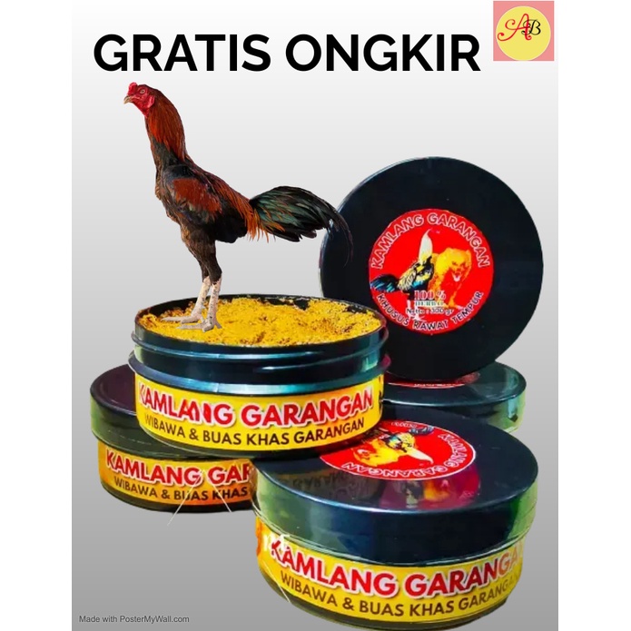 DOPING AYAM JAGO  JAMU AYAM BANGKOK KAMLANG GARANGAN