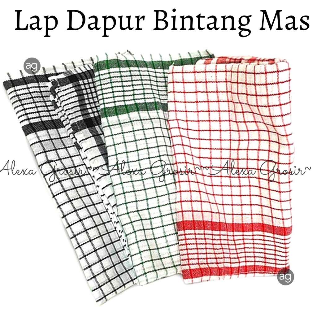 LAP TANGAN DAPUR / LAP SERBET DAPUR SERBAGUNA BINTANG MAS