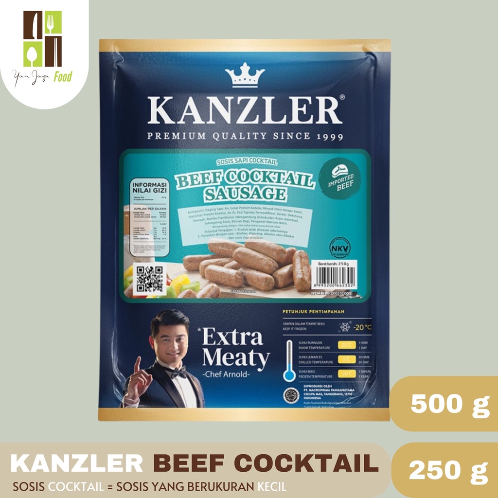 KANZLER BEEF COCKTAIL 250GR / 500GR