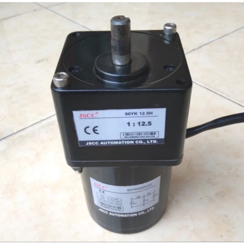 Ac Motor Gearbox JSCC 220V 40WRatio 1:12.5