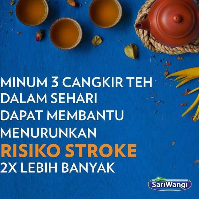 

Harga lebay--Sariwangi Teh Asli Teh Celup Isi 50 (Twin Pack)