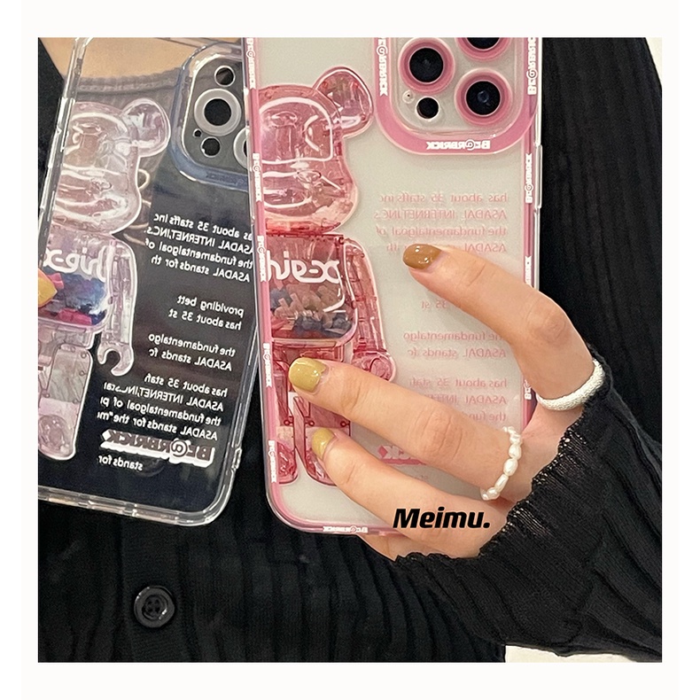 Soft case Transparan Motif print Untuk iPhone 11 pro max xs max xr 12 7 plus 12 pro max 13 13 pro 13prm