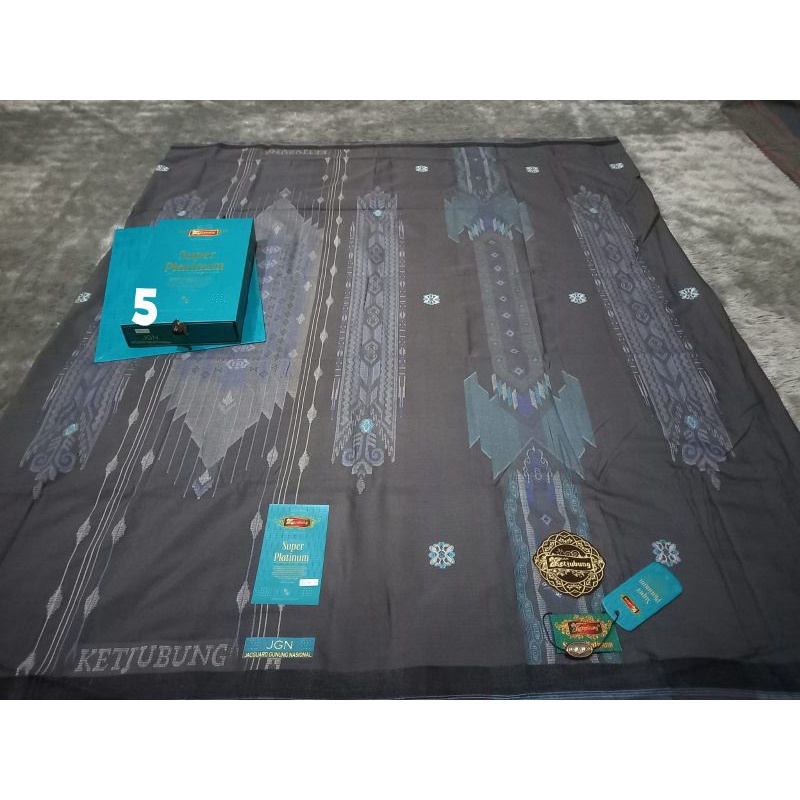 Sarung Ketjubung kecubung platinum gold jgn Motif BHS Terbaru Busana Muslim Pria Original