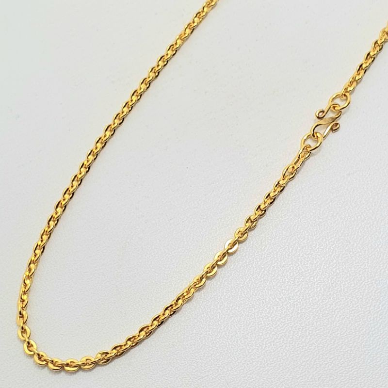 Kalung Panjang Rante Nori Emas Muda 10 Gram