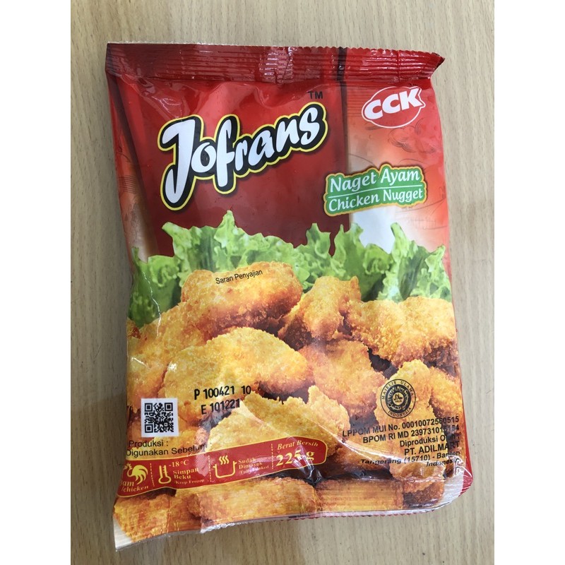 Jual Jofrans Nugget Ayam Gram Shopee Indonesia