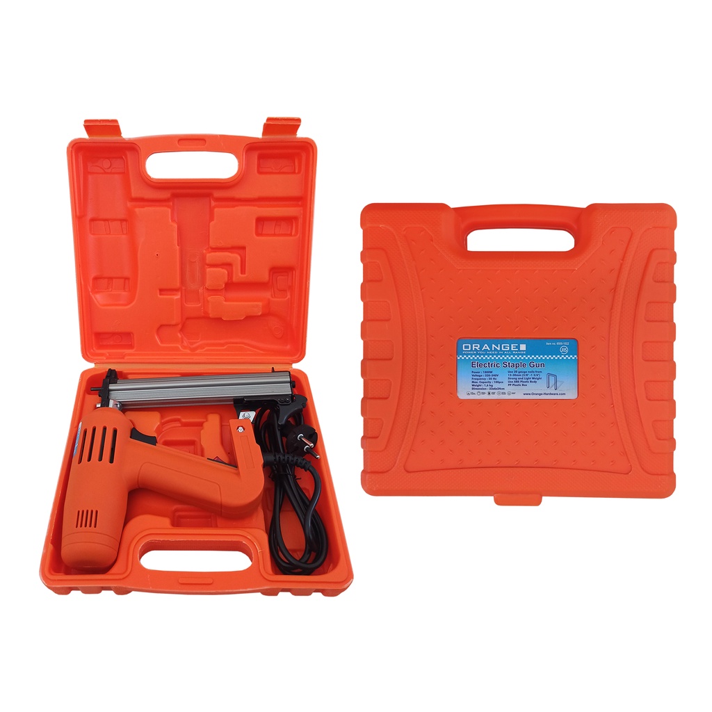 ORANGE ELECTRIC NAILER GUN MESIN PAKU TEMBAK TENAGA LISTRIK