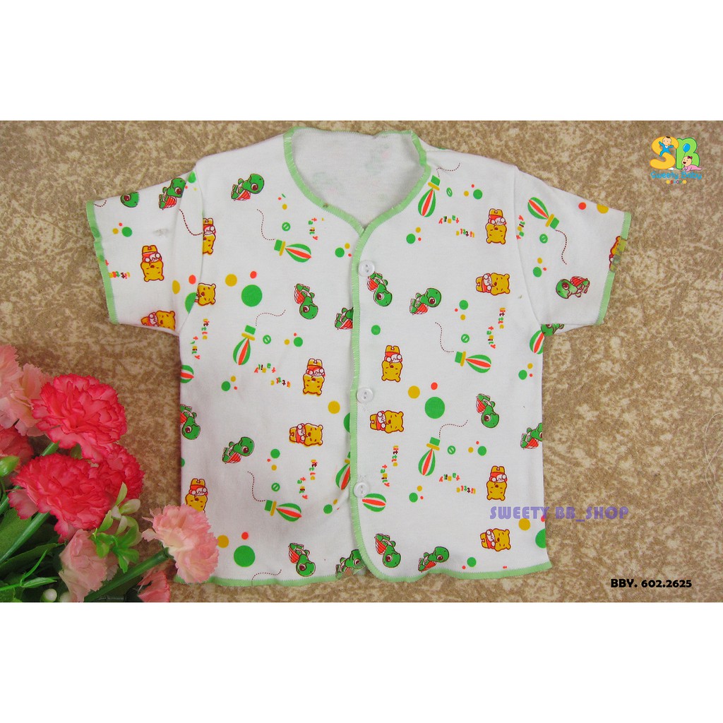 Baju Bayi NewBorn UNISEX ISI 6 Pcs / Baju Bayi