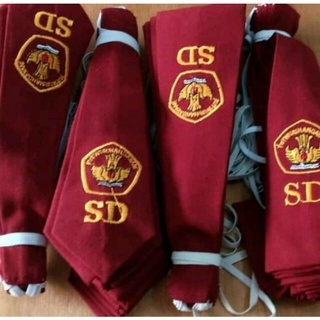 Menjual Lusinan dan Kodian Dasi Sekolah Dasi Anak SD Putra dan Putri Dasi Seragam Sekolah Aksesoris 