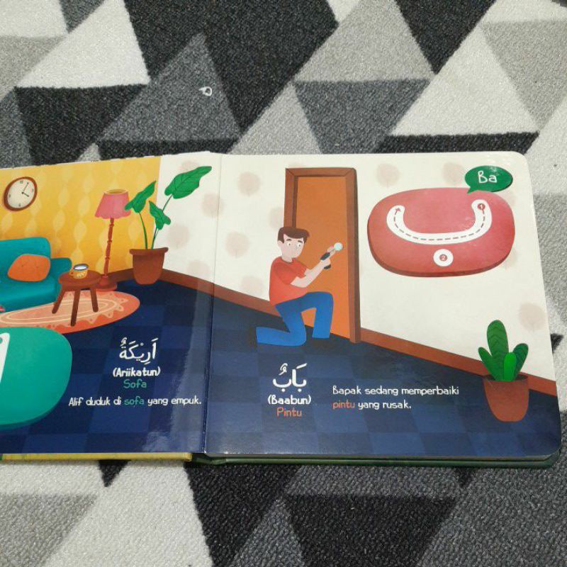 ayo belajar hijaiyah! buku ajaib augmented reality. belajar hijaiah/iqro balita-1