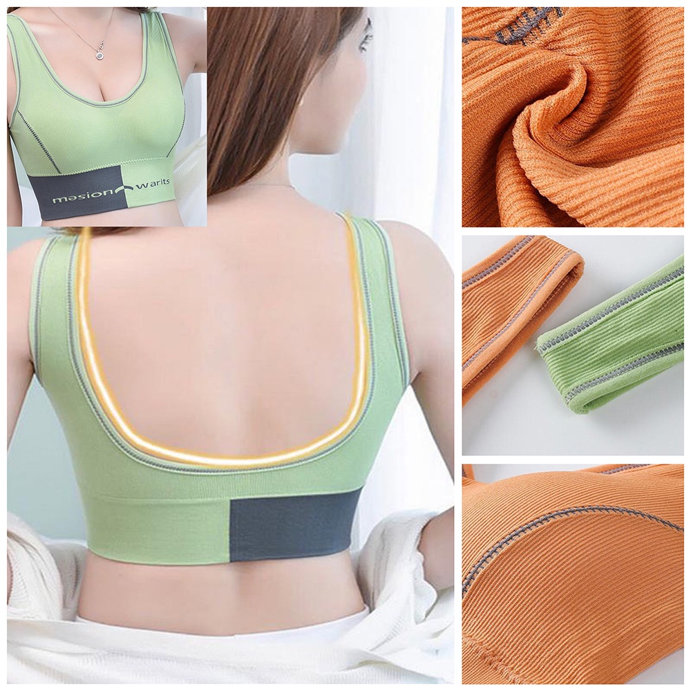 Sport Bra Masion Warits // Bh Tanktop // Bra Crop KODE (ZB01)