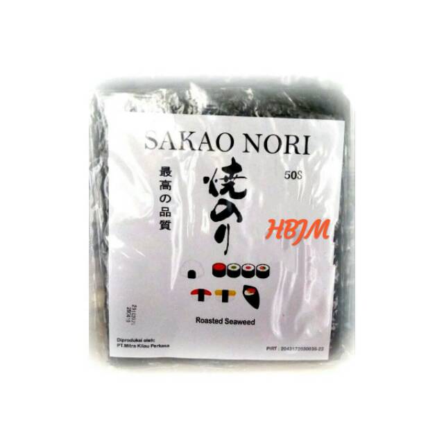 

Sakao Nori 50 sheet terlaris