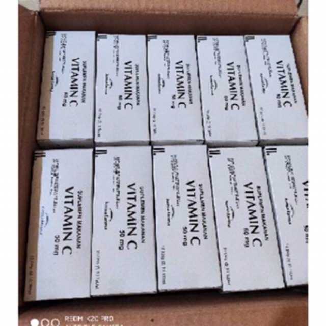 Vitamin C Kimia Farma 50mg (100 tablet) suplemen vitamin c