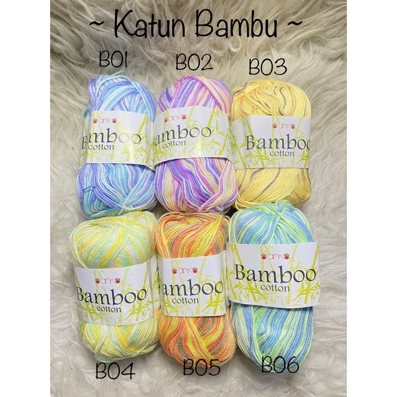 Benang Rajut Katun Bambu