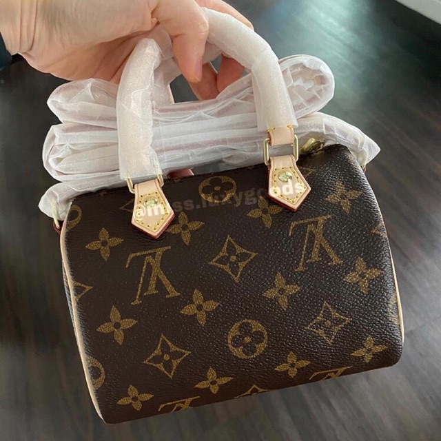 Tas lv* nano speedy / tas slempang / handbag