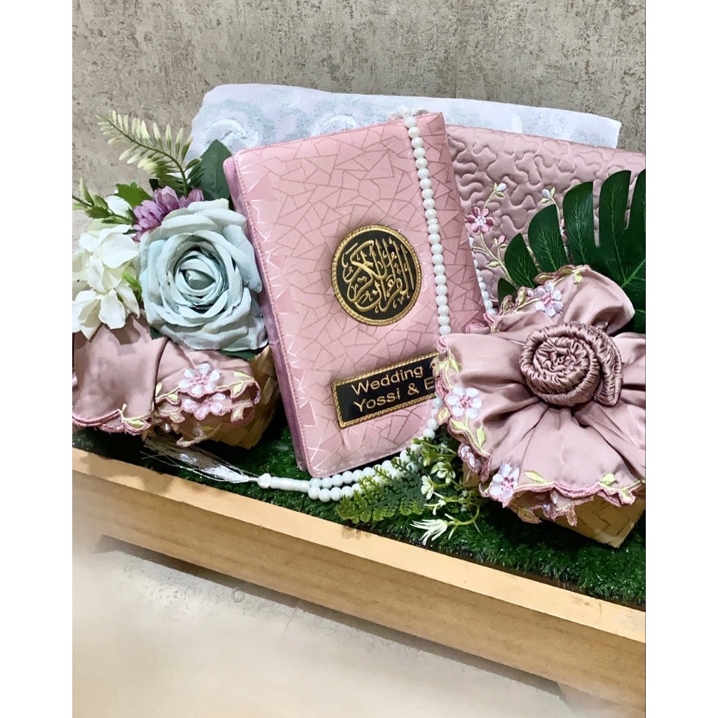 Rabita Paket Seserahan Exclusive Tanpa Box | mukena | sajadah | tasbih | alquran seserahan