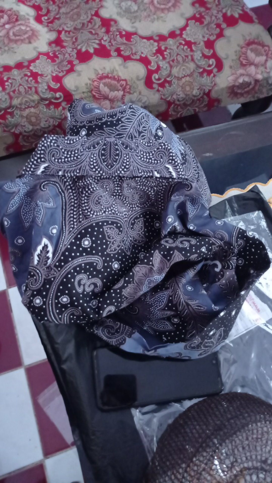 [full Furing] Kemeja Batik Pria Lengan Panjang Dharma Bahan Katun Sragenan Asli Solo By Batik Kanaya