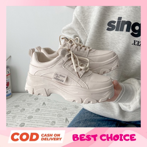 COD Termurah Sepatu Sneakers Wanita Sport Shoes LFS-SW323